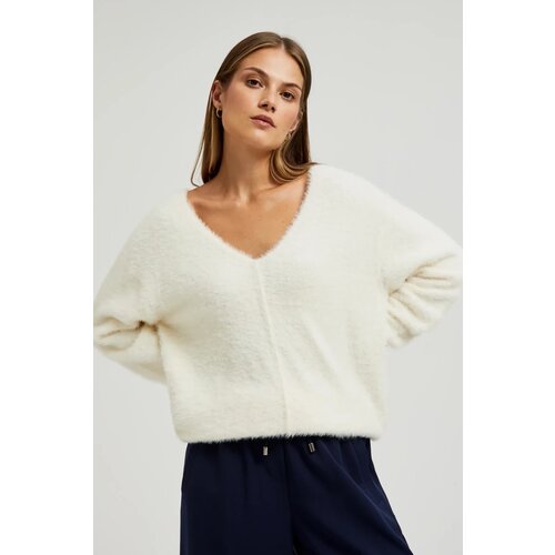 Marisse Women's Sweater Z-Sw-4569 Off White Cijene