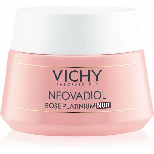Vichy Neovadiol Rose Platinium posvjetljujuća i obnavljajuća noćna krema za zrelu kožu lica 50 ml