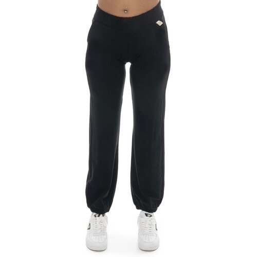 Leone 1947 Spodnji deli trenirke Woman Sweatpants Gold Črna Cene
