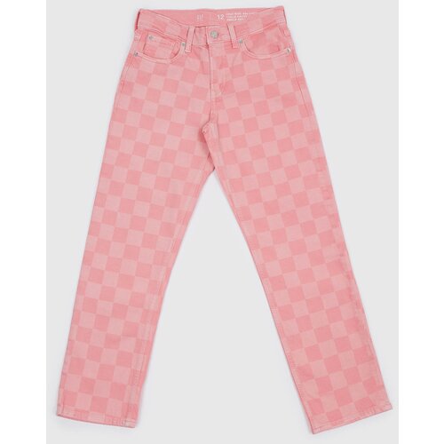 GAP Kids Jeans loose chessboard - Girls Cijene