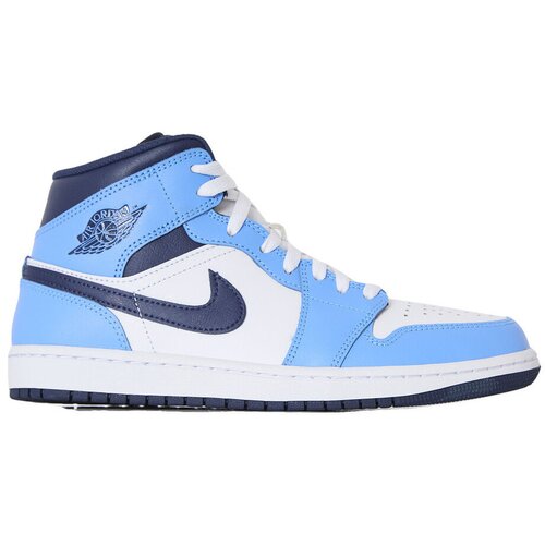 Nike Visoke superge Baskets Air Jordan 1 Mid cuir Bela Cene