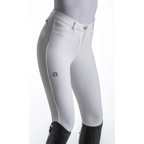 EGO7 Jahalne hlače ''Dressage Full Grip'' bele - ITA-40/EU-36 Cene