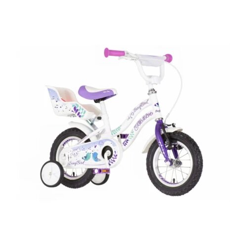 Visitor bicikl song bird 12&amp;quot; beli Slike