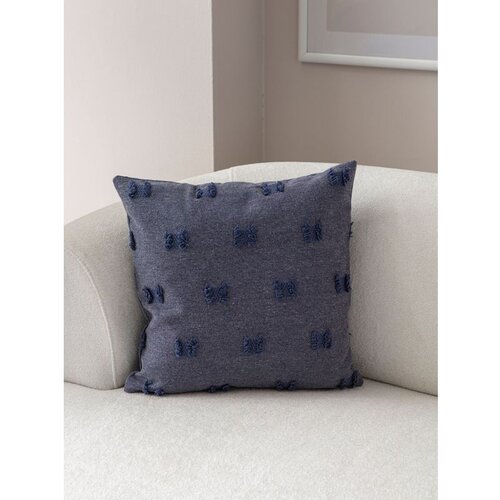 WALLXPERT tuffet - blue v3 blue cushion cover Cene