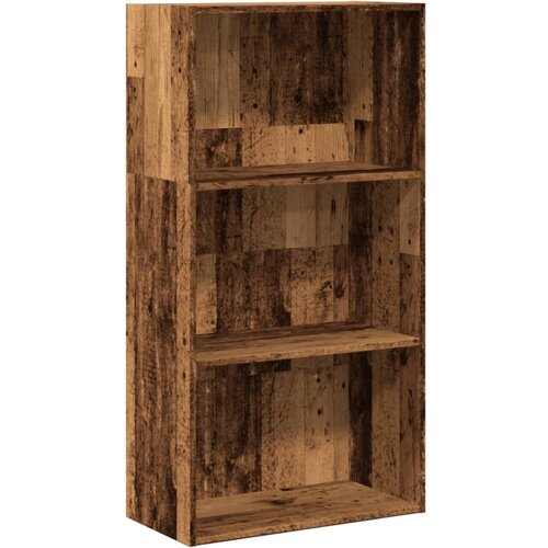 Maison Chic Knjižna omara - Knjižni regal starinski les 60x30x114 cm inženirski les, (21726194) Cene