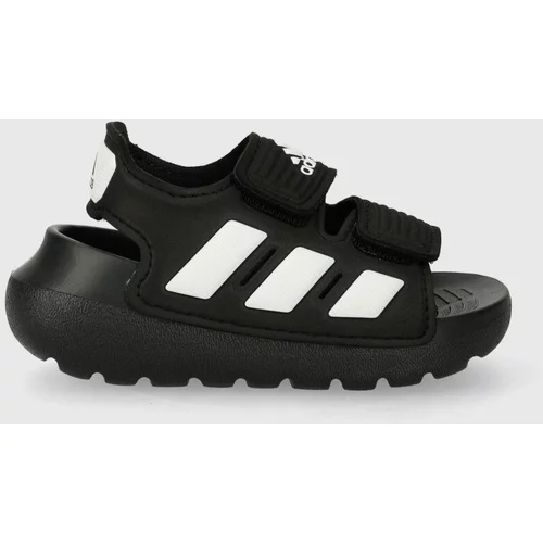 Adidas Otroški sandali ALTASWIM 2.0 I črna barva