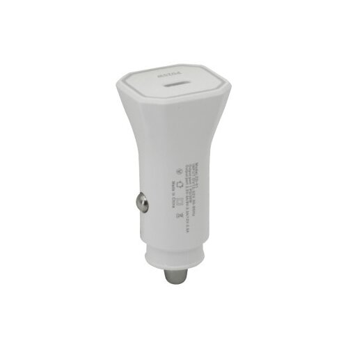 Auto punjac 25w type-c ulaz bez kabla beli ( A719 ) Slike