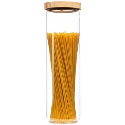 Klarstein spremnik za pohranu, s čepom od bambusa, 1700 ml, može se složiti, hermetički zatvoren Cijene