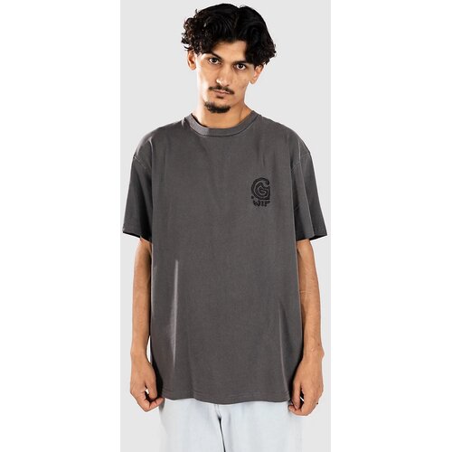 Carhartt WIP Helix Redux T-shirt black garment dyed Cene