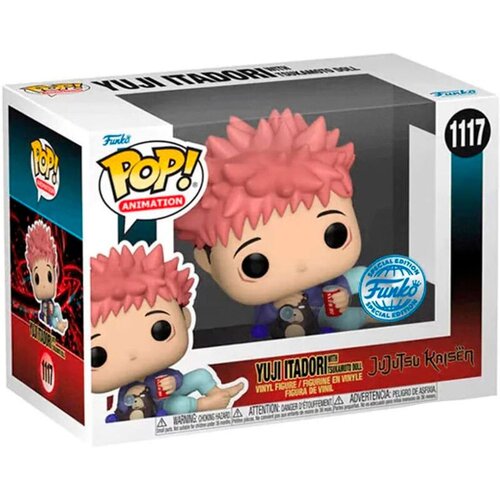 Funko Bobble Figure Anime - Jujutsu Kaisen POP! - Itadori with Tsukamoto Doll - Special Edition Cene