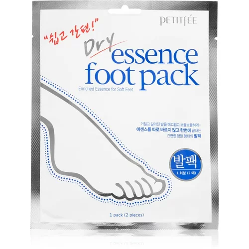 Petitfée Dry Essence Foot Pack vlažilna maska za noge 2 kos