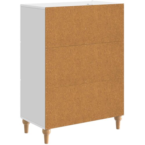  Kreveta s ladicama Bijela visokog sjaja 66 x 34,5 x 90 cm Slike