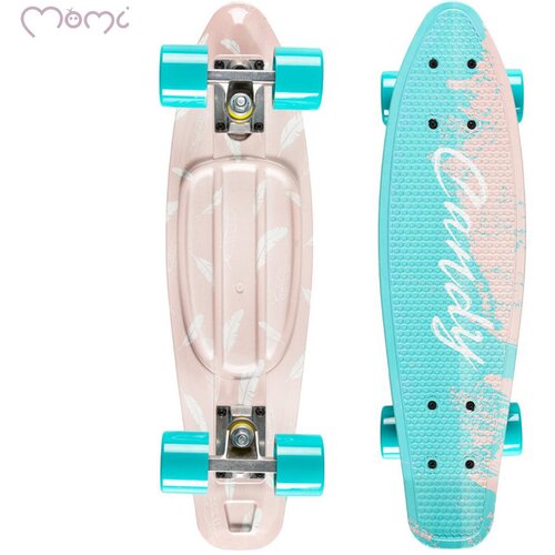 Momi QKIDS GALAXY skateboard, light blue Cene