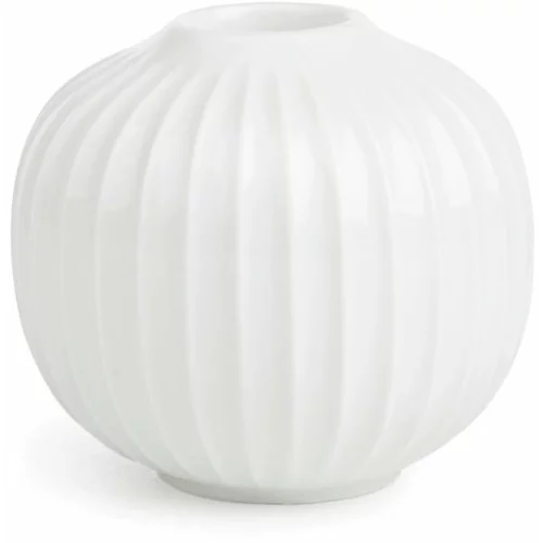 Kähler Design bijeli porculanski svijećnjak Hammershoi, ⌀ 7,5 cm