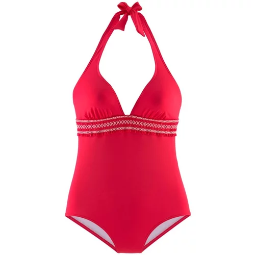 Lascana Jednodijelni kupaći kostim crvena