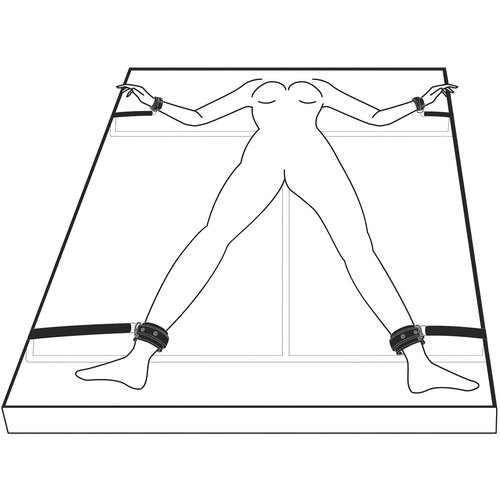 EasyToys - Fetish Collection komplet za vezanje Under the Bed Slike