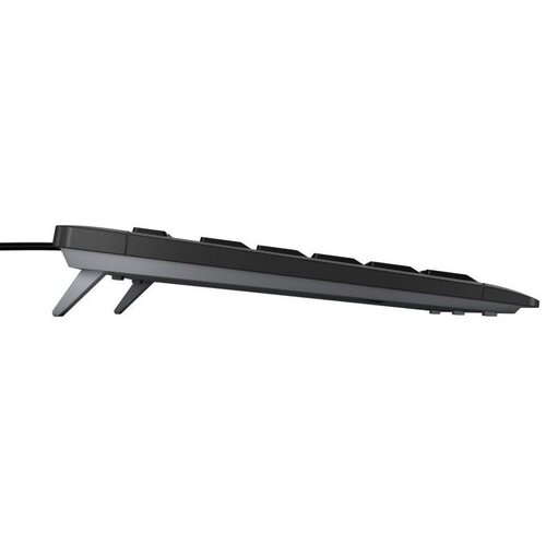 Cherry Stream tiha vodootporna tipkovnica, USB, crna Slike