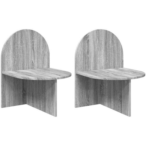  Noćni ormarić 2 pcs Siva sonoma 48 x 49 x 65 cm - Sivi Sonoma 2 48 x 49 x 65 cm Cene