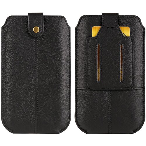 INORCO Etui za pas iz pravega kravjega usnja za univerzalno 6,1-palčno držalo za telefonsko kartico, torbica za mobilni telefon s sponko za pas, (22036933) Cene