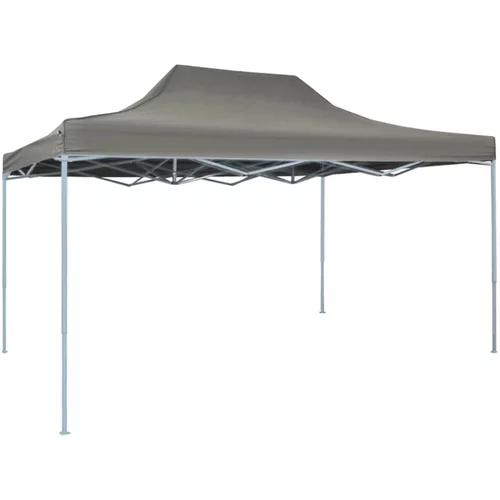  zložljivi šotor pop-up 3x4,5 m antracitne barve