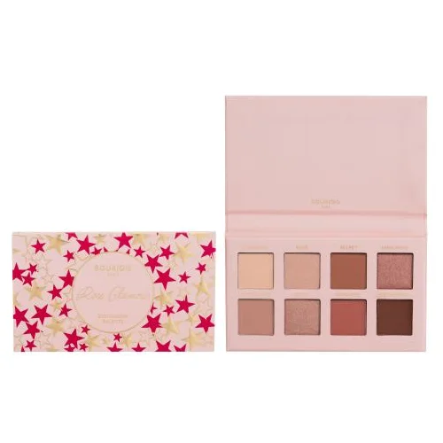 Bourjois Rose Glamour Eyeshadow Palette senčilo za oči 6.8 g