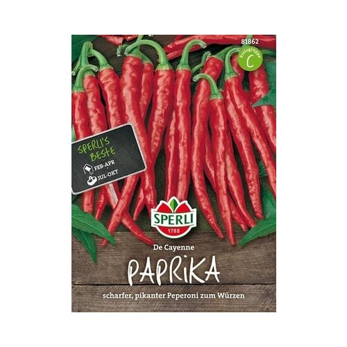 SPERLI Paprika &amp;quot;De Cayenne&amp;quot; Slike