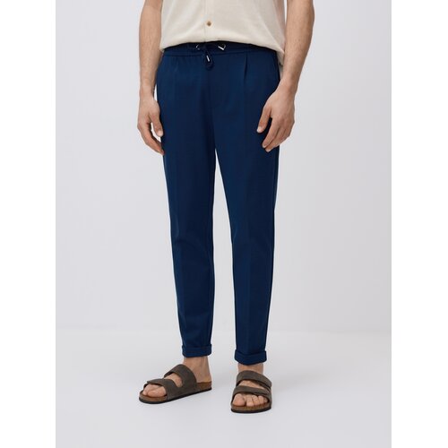 Reserved MEN`S TROUSERS - mornarsko plava Cene