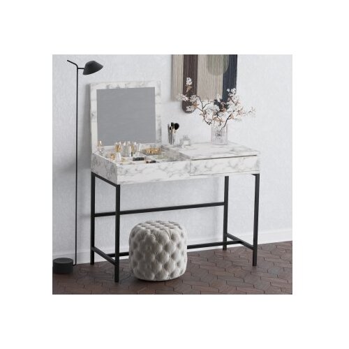 Hanah home sto za šminkanje linda carrara marble Cene