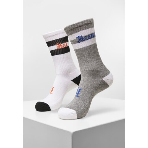 MT Accessoires Sky Hell Socks 2-Pack Grey/White Slike