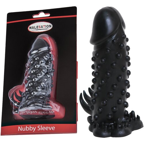 Malesation Nubby Sleeve Black Cene