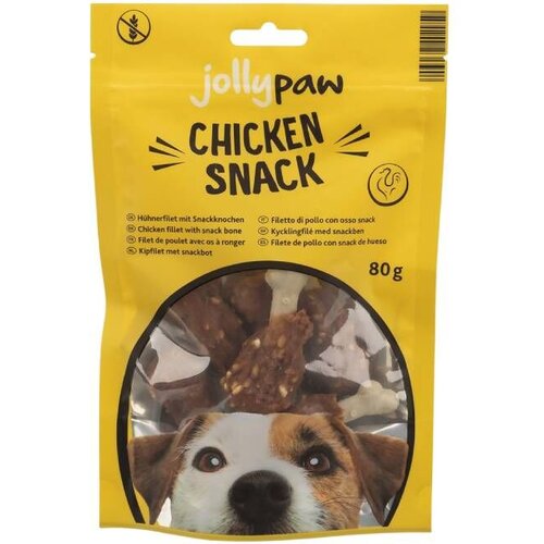 JOLLYPAW 10 komada-Pileći file sa kostima za grickanje 33POSJ7723038 Slike