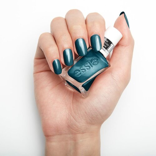 Essie gel couture 2.0 lak za nohte z gel učinkom odtenek 402 jewels and jacquard only 13,5 ml Slike