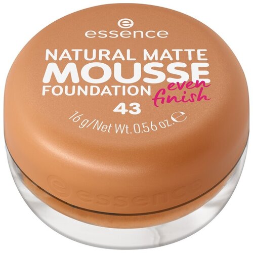 Essence podlaga za obraz v peni - Natural Matte Mousse Foundation - 43 Slike