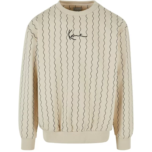 Karl Kani Sweater majica svijetlobež / crna