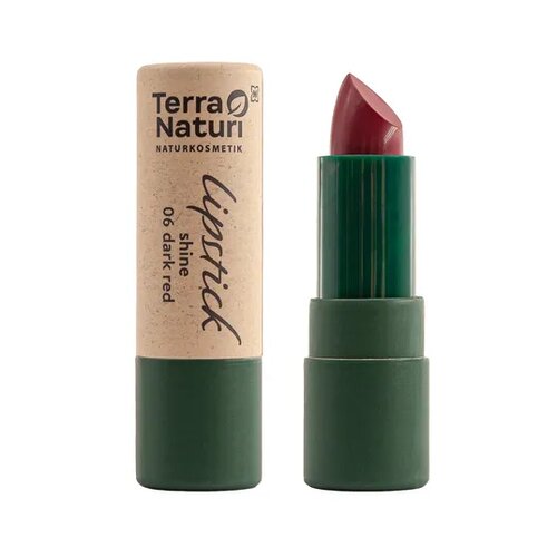 Terra Naturi Lipstick Shine - dark red - 6 Slike