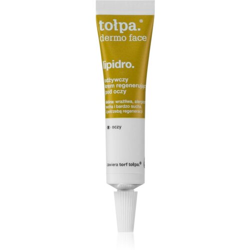 Tołpa Dermo Face Lipidro regenerirajuća krema za oči protiv bora i tamnih krugova (Hypoallergenic) 10 ml Slike