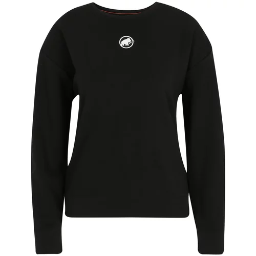 Mammut Športen pulover črna / bela
