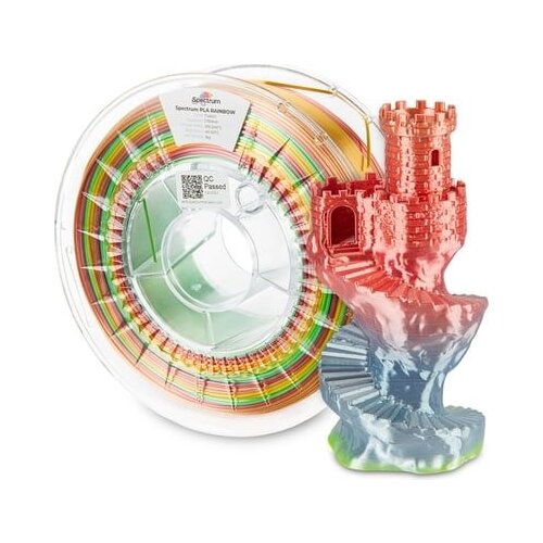 Spectrum PLA Silk Rainbow Fusion Cene