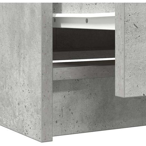  TV ormarić betonsko-sivi 40x35x54 cm inženjerski drvo - Beton siva 40 cm Slike