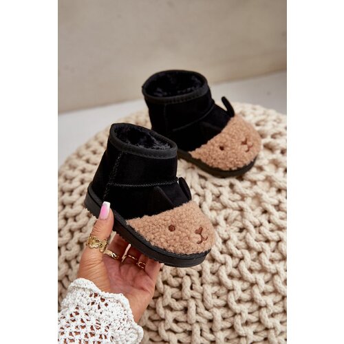 FR1 Insulated children's snow boots Lamy black Esandira Cene