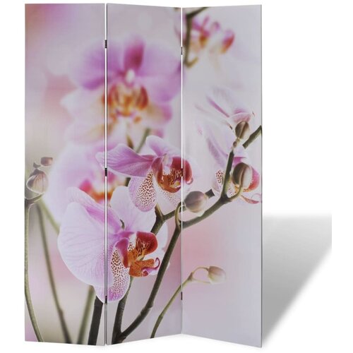  Sklopiva sobna pregrada s uzorkom cvijeća 120 x 170 cm Cijene
