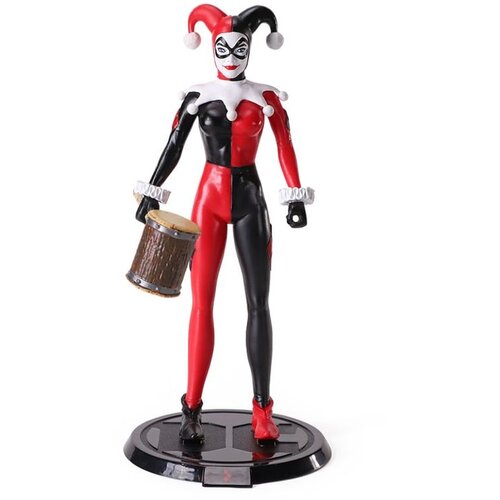 Noble Collection DC - SS - Harley Quinn Jester Bendyfig Slike