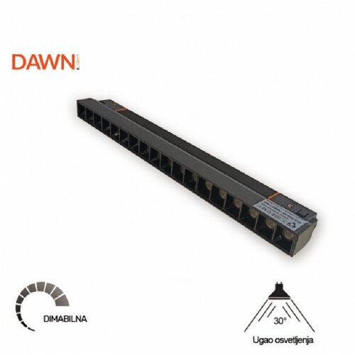 Dawn magnetic svetiljka LED02-20W 3000K 30° 48V dc crna Cene