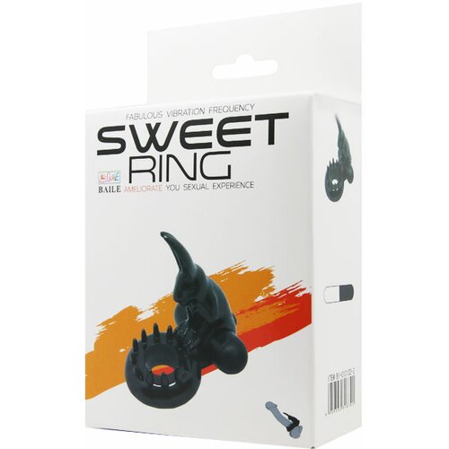 Sweet ring crni zeka vibro prsten BI0101322 Cene