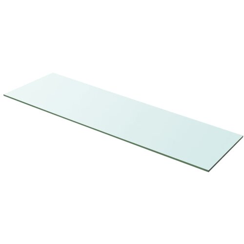 VidaXL Polica Prosojno Steklo 100x30 cm Slike