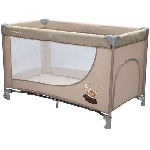 Bertonne sklopivi krevetić Sleeping Bear - Beige Cijene