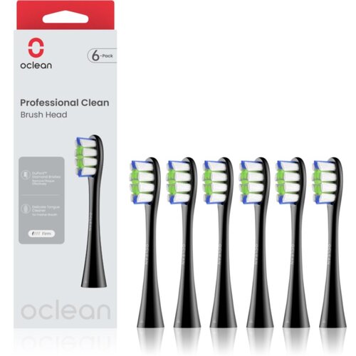 Oclean Professional Clean nadomestne glave Črno 6 kos Cene