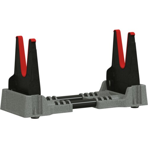 VidaXL Naslon za pucanje Siva 46 x 14 x 19.5 cm Plastika Slike