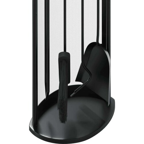  Komplet orodja za kamin 5 kosov 23x15x66 cm jeklo Slike