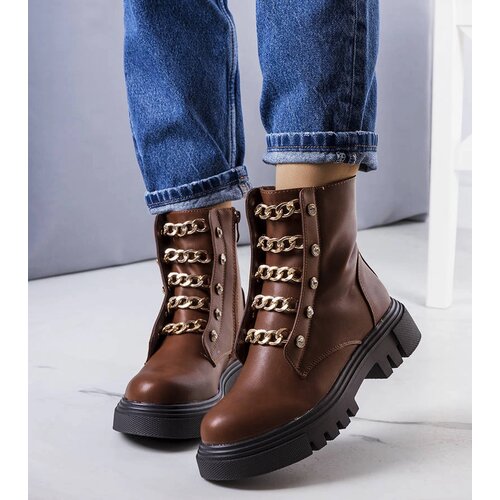 Gemre Camel insulated ankle boots Perno Cene